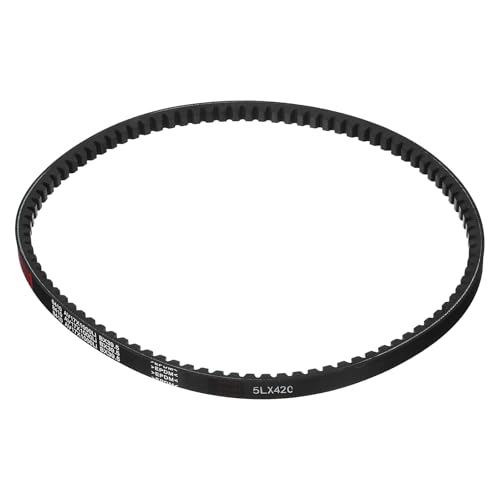 uxcell 5L420 Rubber V-Belt 42" Outer Circ 0.62" Width 0.44" Thickness - size: 5LX420