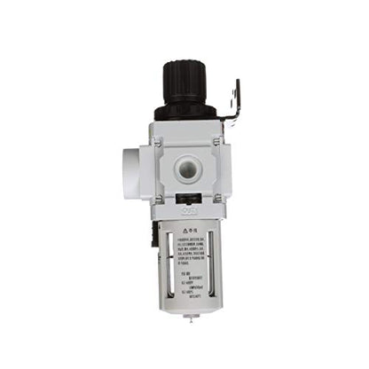 PneumaticPlus PPP2-N02BG Air Filter Regulator Combo 1/4" NPT, 5 Micron
