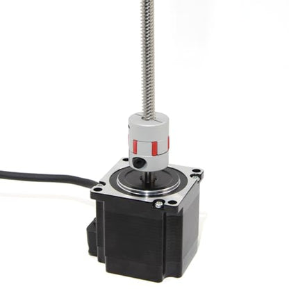 6.35mm to 10mm Bore Aluminium Plum Flexible Shaft Coupling Servo Stepper Motor Jaw D25xL30 Connector Flexible Shaft Couplers for 3D Printer/CNC Machine/DIY Encoder, 2pcs/Pack(6.35mmx10mm) - size: 6.35mmx10mm