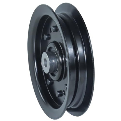 GELASKA 2Pack 753-08171 Idler Pulley 4.25 for Cub Cadet 50 inch RZT 50 Deck - color: A7 1x756-04129 Black