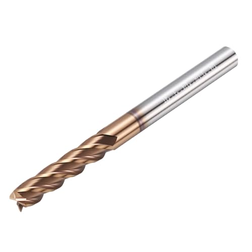 Carbide End Mill 1/4" Dia 1-1/8" CL 3" L 1/4" Shank 4 Flute - size: 1/4" Dia - 1-1/8" CL - 3" L - 1/4" Shank
