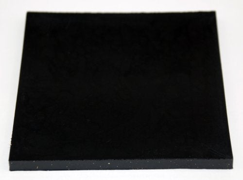 Sorbothane Vibration Isolation Square Pad, 4"x4", 2 Pack (30 Duro, 0.125" Thick) - size: 0.125" Thick