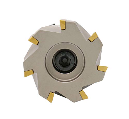 Accusize Industrial Tools Indexable Face Mill, 3 in, 7104-4518 - size: 3 in, style: with CAT40 Holder