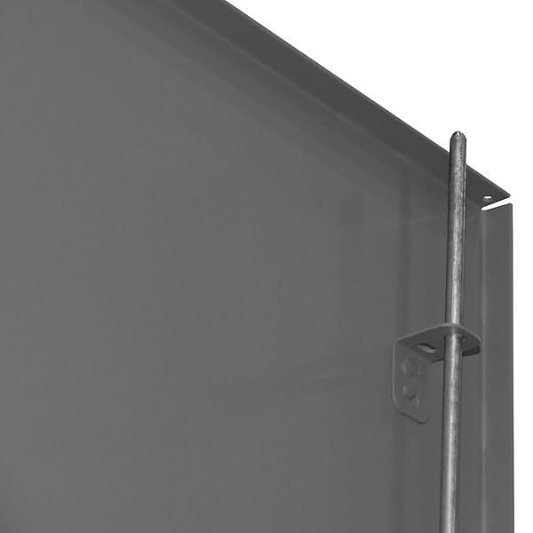 Durham Extra Heavy Duty Welded 12 Gauge Steel Lockable Storage Cabinet, HDC-247278-4S95, 1300 lbs Shelf Capacity, 24" Length x 72" Width x 78" Height, 4 Shelves