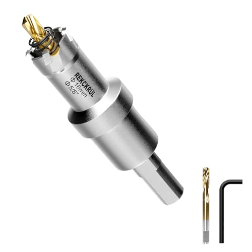 5/8" (16mm) TCT Carbide Hole Saw Kit for Metal - size: 16mm | 5/8"