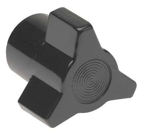 Three Prong Clamp Knob, 5/16-18 Thread Size, 1.02"L, HR Phenolic