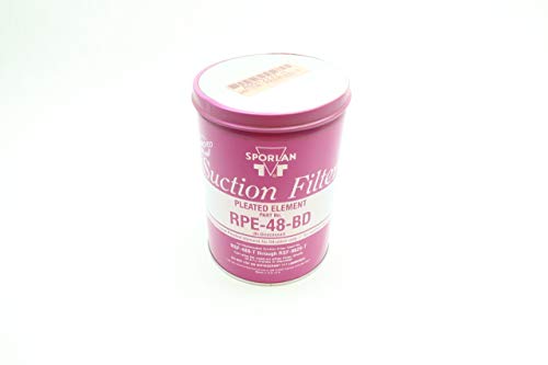 SPORLAN RPE-48-BD BI-Directional Pleated Element Suction Filter