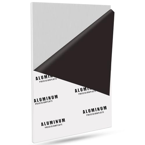 1/4Inch Thick Aluminum Sheet Plate, 8" x 16" Heavy Duty Aluminum Plates - size: 8x16", style: 1/4"
