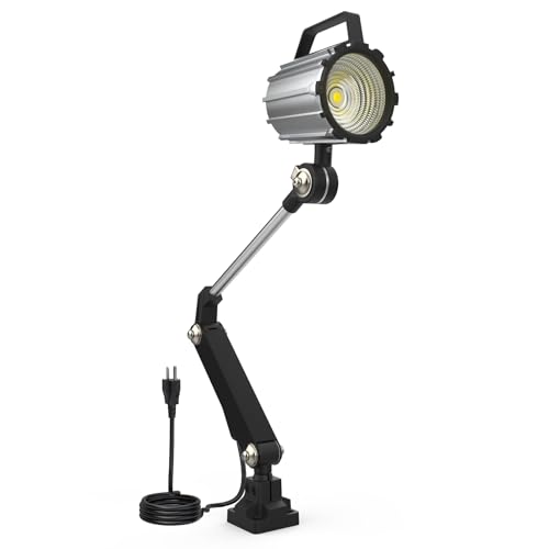 Cob Led Machine Light, 18W Swing arm Machine Work Light - size: fix light