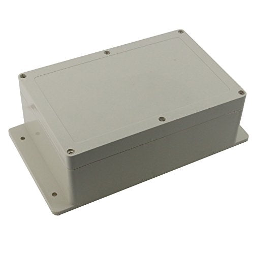 Ogrmar Plastic Dustproof IP65 Junction Box DIY Case Enclosure 9.1x6x3.5 - size: 9.1" x 6" x 3.5"