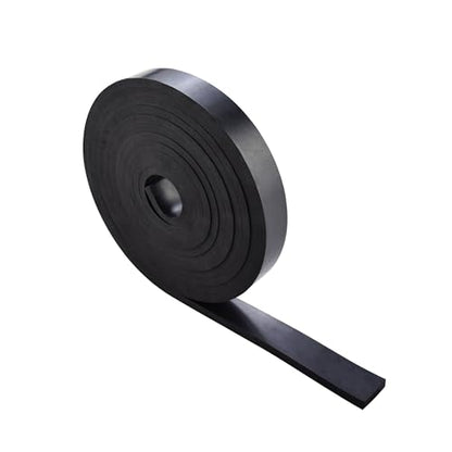 1/4 Inch Thick Neoprene Rubber Strips and Solid Rubber Rolls, Sheet for DIY Gasket, Warehouse, Pads, Seals, Weather Stripping, Flooring (1 Inch Wide, 12 Feet Long) - size: 1/4" x 1" x 12', style: Non-Adhesive Backing