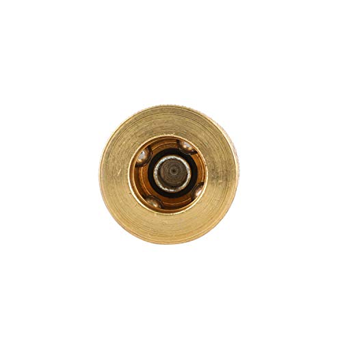 Industrial Air Coupler, 1/4 Inch Body Size, 3/8 Inch NPT Male Threads Size, Brass Air Compressor Hose Fitting