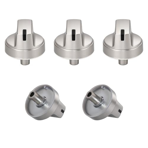 WB03X29354 Stove Knobs 5 Pack Compatible with GE Profile Gas Cooktop