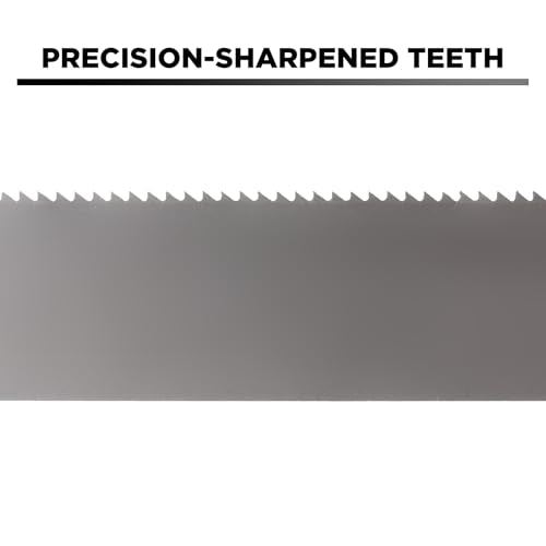 27 Inch Bandsaw Blades 24 TPI for Milwauk* and D*Walt Portable Band Saw Blade,27" x 1/2" x.020, 3-Pack - size: 27 Inch
