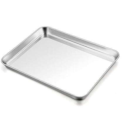 TeamFar Baking Sheet, 17.6"x 13" x 1" Stainless Steel Large Cookie Sheet - size: 17.6" x 13" x 1"