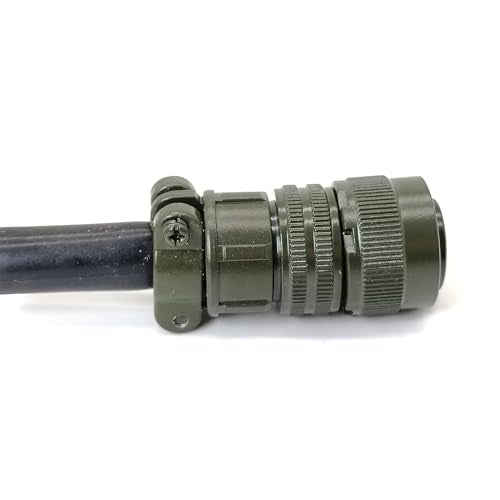 MS3106A16S-1S 7 pin Soldering Female Plug 5015 Circular Connector with Bushing