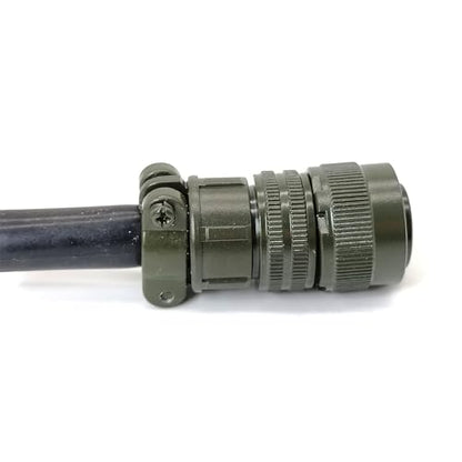 MS3106A16S-1S 7 pin Soldering Female Plug 5015 Circular Connector with Bushing
