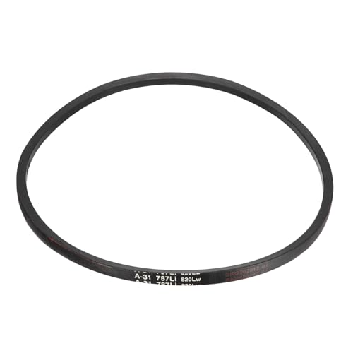 uxcell 5Pcs A31 Classic Wrapped Rubber V-Belt, 33" Lo x 0.51" W x 0.32" H - size: A31