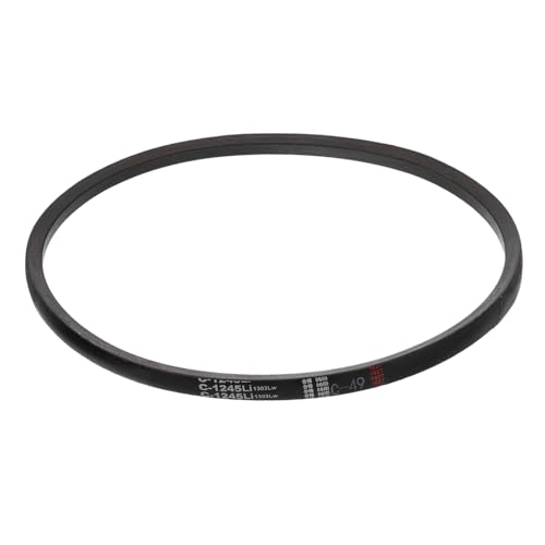 uxcell C49 Drive V-Belt 49 Inch (1245mm) Inner Circumference x 22mm Width x 14mm Height, Rubber V Belt for Power Transmission - size: C49