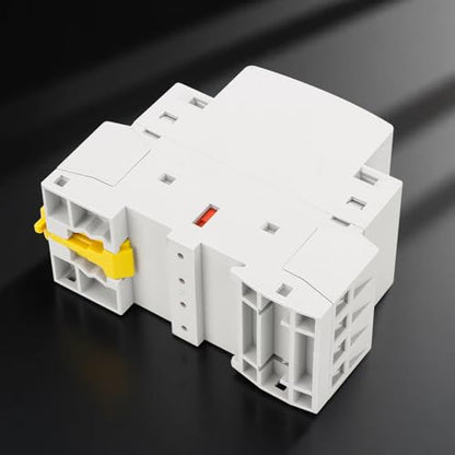 BAOMAIN 25A 4NO 24V AC/DC Modular Contactor,DIN Rail Mount,UL Recognized
