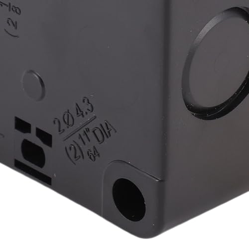 Eujgoov Emergency Stop Push Button Switch Station, ABS Housing Emergency