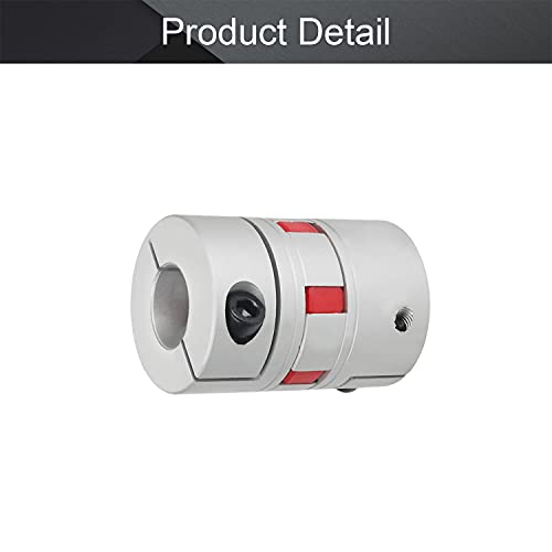 Fielect Shaft Coupling 20mm to 20mm Bore L65xD45 Flexible Coupler Joint for Servo Stepped Motor - size: 20mm to 20mm Bore L65x45D