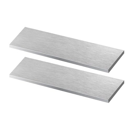 2Pcs Square Aluminum Flat Bar, 1/8" Thickness x 0.8" Width x 12" Length 6061 Aluminum Flat Plate, 3 x 20 x 305mm Solid New Mill Stock for DIY & Industrial Applications - size: 3x20x305mm, style: 2 pieces