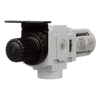 PneumaticPlus PPP2-N02BG Air Filter Regulator Combo 1/4" NPT, 5 Micron