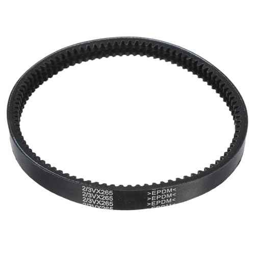 uxcell 2/3VX265 EPDM V-Belt, 2 Banded, 26.5" Outer Circ x0.75 W x0.39 Thk - size: 2/3VX265