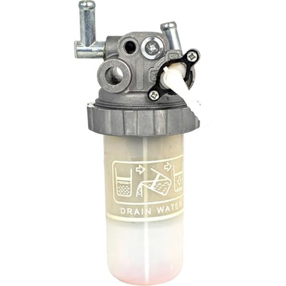 XYZIL Fuel Water Separator Filter Cup Assy 1G410-43350 Compatible with Kubota M100XDTC M105XDTCC M108 M8540DT M8540F M9540DT M9540F MX4800DT MX4800F MX4800H MX5200DT MX5200F MX5200H MX5800H M95 M9540