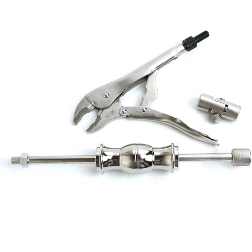 Slide Hammer Locking Pliers Set 9 Inch Puller Tool for Automotive Repairs