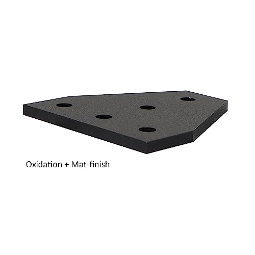 8 Sets 2020 Aluminum Extrusion Profile Hardware V T Slot Brackets - style: 8Pcs T Type Bracket with Bolt Nut
