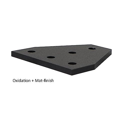 8 Sets 2020 Aluminum Extrusion Profile Hardware V T Slot Brackets - style: 8Pcs T Type Bracket with Bolt Nut