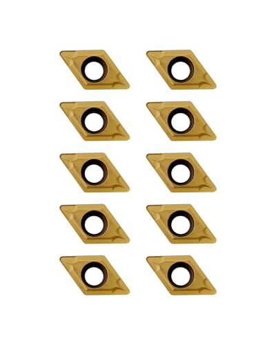 DCMT11T308 DCMT32.52 Carbide Turning Inserts, Multilayer Coated DCMT Insert - size: DCMT32.52 DCMT11T308