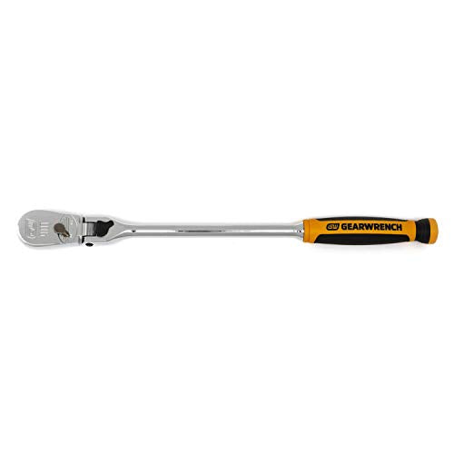 GEARWRENCH 3 Pc 1/4", 3/8" & 1/2" Dr 90T Locking Flex Ratchet Set | 81298T - style: 90 Tooth Dual Material Locking Flex Head