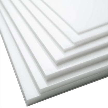 High Density Polyethylene Sheets HDPE Plastic Sheet Board for DIY, Heavy Duty Industry,1/2" Thick,Size 3"x 18", White Color 1PC - size: 1/2" x 3" x 18", style: White