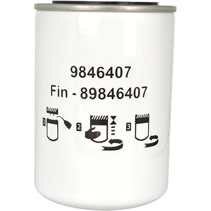 XYZIL Low Pressure Hydraulic Spin-on Filter 9846407 SBA340500610 BT8391 Compatible with New Holland 3 Cyl Tractor 1120 1215 1220 Compatible with Ford SBA340500380 89846407 51736