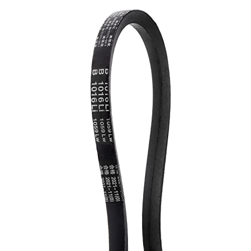 HARFINGTON B-1016 V-Belts Drive Belt 1016mm(40") Inner Girth 17mm Top Width B Section Rubber for Power Transmission - size: 1016mm