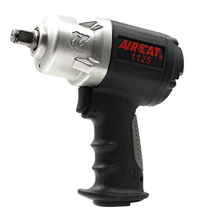 AIRCAT 1125 1/2" Composite Impact Wrench, 1,000 ft-lb Max Torque