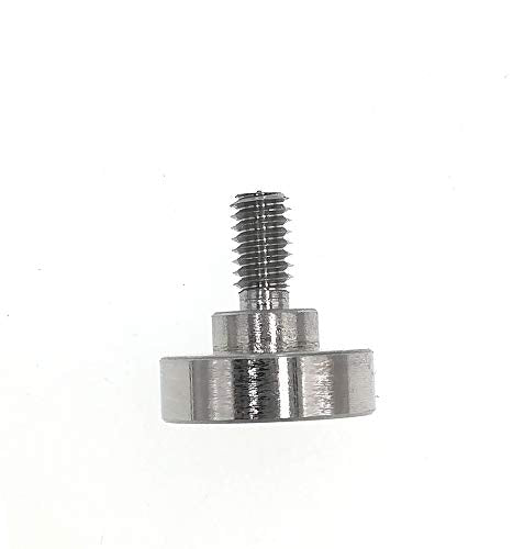 Flat Contact Points for Dial Digital Indicator Depth Gauge Thickness Gauge 4-48 UNF Thread 10mm Diameter 5mm Length