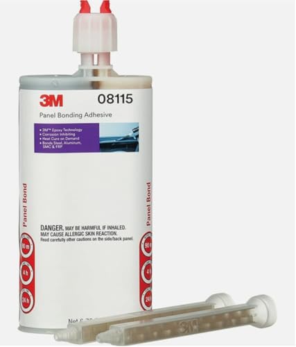3M Panel Bonding Adhesive 08115 with Manual Applicator Gun 08571 (Gun + 2-08115)