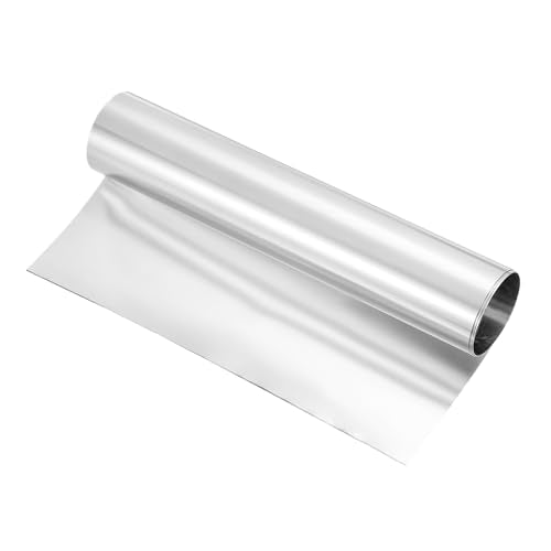 MECCANIXITY 301 Stainless Steel Foil Roll 0.08mmx250mmx1m Silver - size: 0.08mm x 250mm x 1m