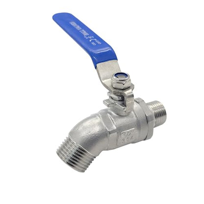 beduan 304 SS 3/4 NPT Male Garden Hose Bibb Outdoor Faucet Spigot 2PCS - size: 3/4 MPT