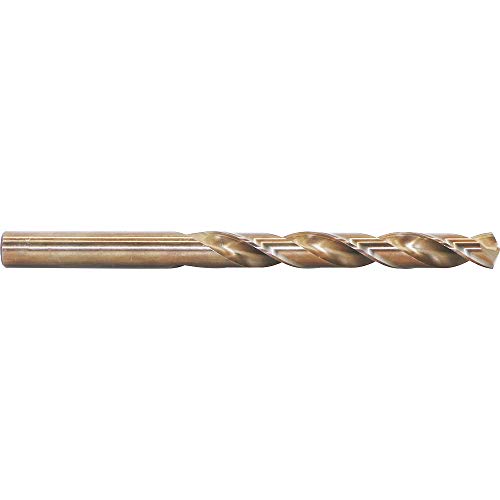 1.6mm Metric M35 Cobalt Steel Extremely Heat Resistant Twist Drill Bit of 10pcs with Straight Shank to Cut Through Hard Metals Such as Stainless Steel and Cast Iron, 5% Cobalt M35 Grade HSS-CO - size: 1.6 mm (10 Count)