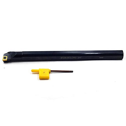 OSCARBIDE 3/4" x 10" Indexable Boring Bar,SCLCR Right-Hand - color: 3/4*10