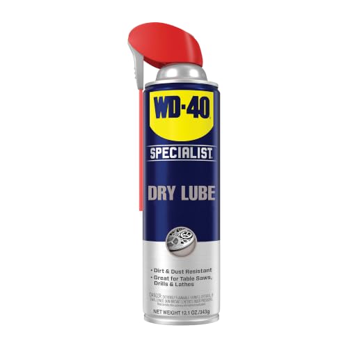 WD-40 Specialist Dry Lube, Long-Lasting, New Bigger Can, 12.1 OZ [1-Pack] - size: 1-Pack, style: 12.1 Oz