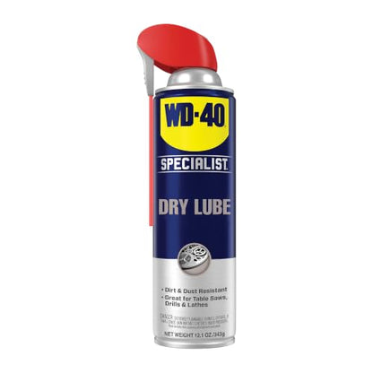WD-40 Specialist Dry Lube, Long-Lasting, New Bigger Can, 12.1 OZ [1-Pack] - size: 1-Pack, style: 12.1 Oz