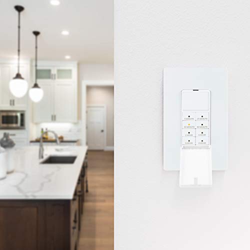 UltraPro Countdown in-Wall Digital Timer Switch, 8 Presets, On/Off Button - style: Push Button Timer