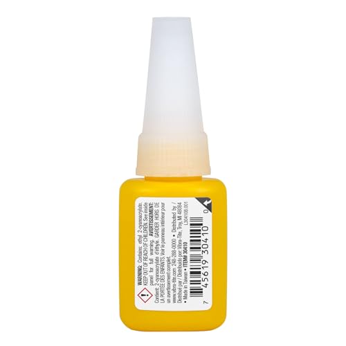 Vibra-Tite 304 - Instant Adhesive, Clear Color, for Plastics, Elastomers, & Rubber