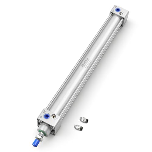 BAOMAIN Pneumatic Air Cylinder 1-1/4" Bore 17.72" Stroke SC32x450